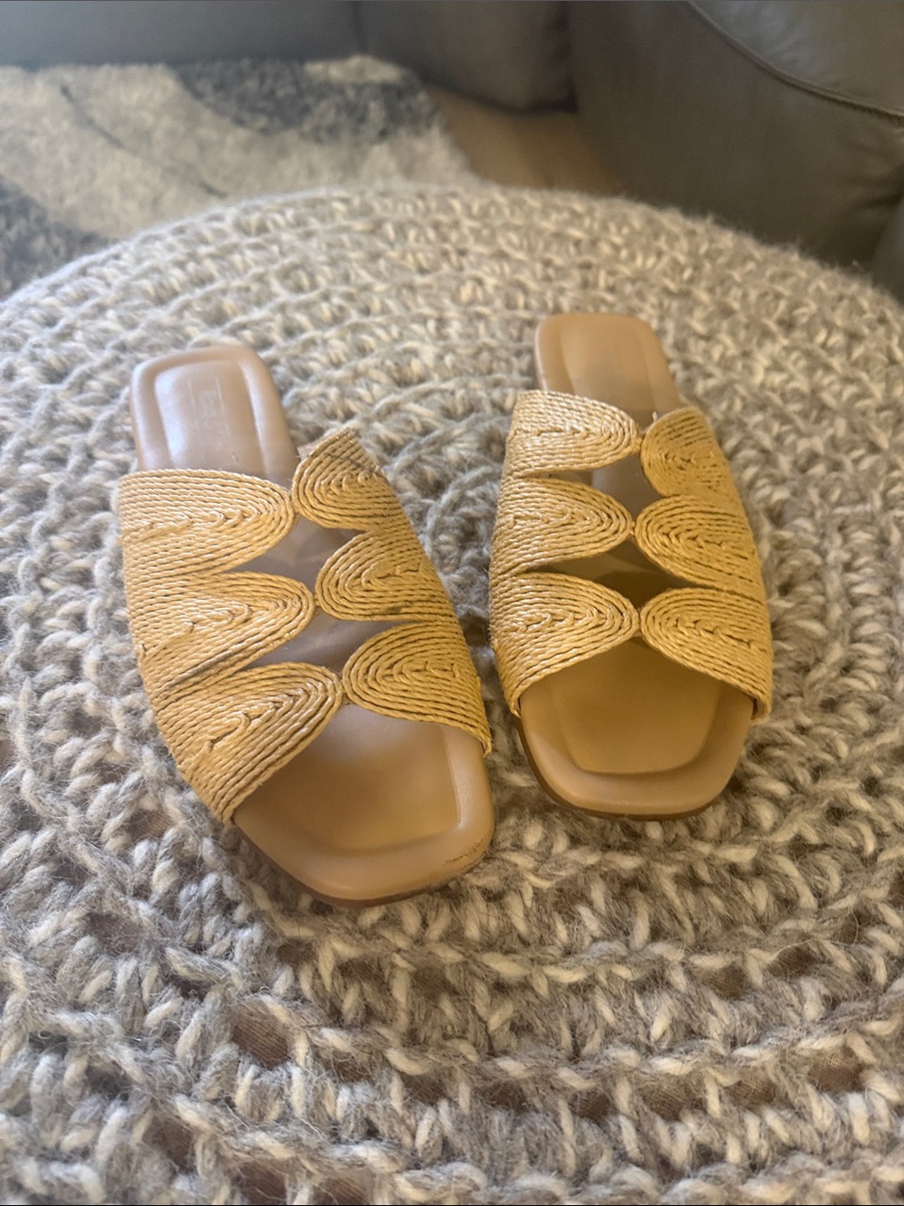 Anthropologie Rattan Sandals